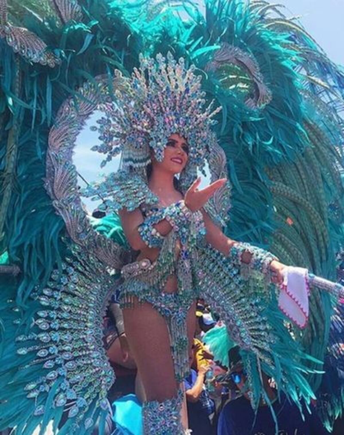 Grace Cano, reina de Calle Abajo de Las Tablas 2020, celebra su quinto aniversario de coronación