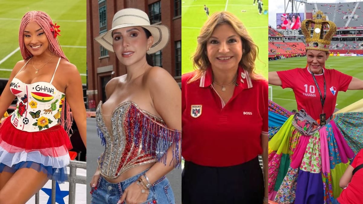 Ocho ‘looks’ de personalidades panameñas en partido de Panamá ante Ghana en Toronto