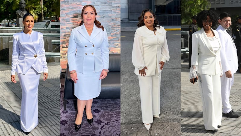 Diputadas de blanco: los ‘outfits’ del 1 de julio en la Asamblea Nacional