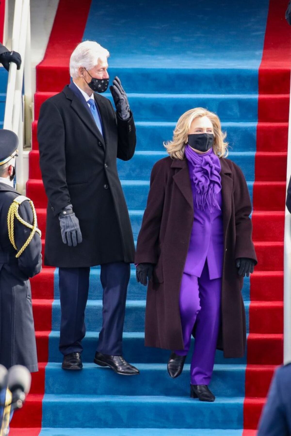 Morado feminista o como símbolo de unidad: los ‘looks’ de la investidura de Biden y sus simbolismos