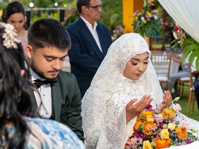 La boda multicultural de la tiktoker panameña Adri Nazt en Chitré