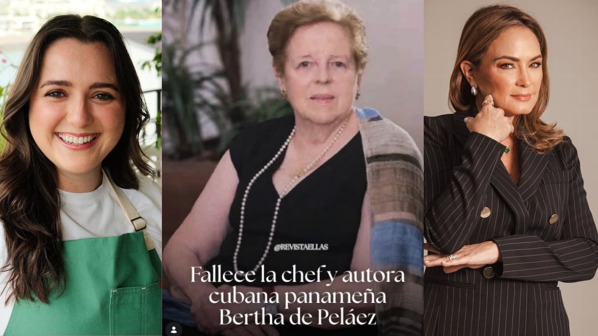 ‘Ella me inspiró a atreverme a cocinar’: personalidades recuerdan a la chef y autora Bertha de Peláez