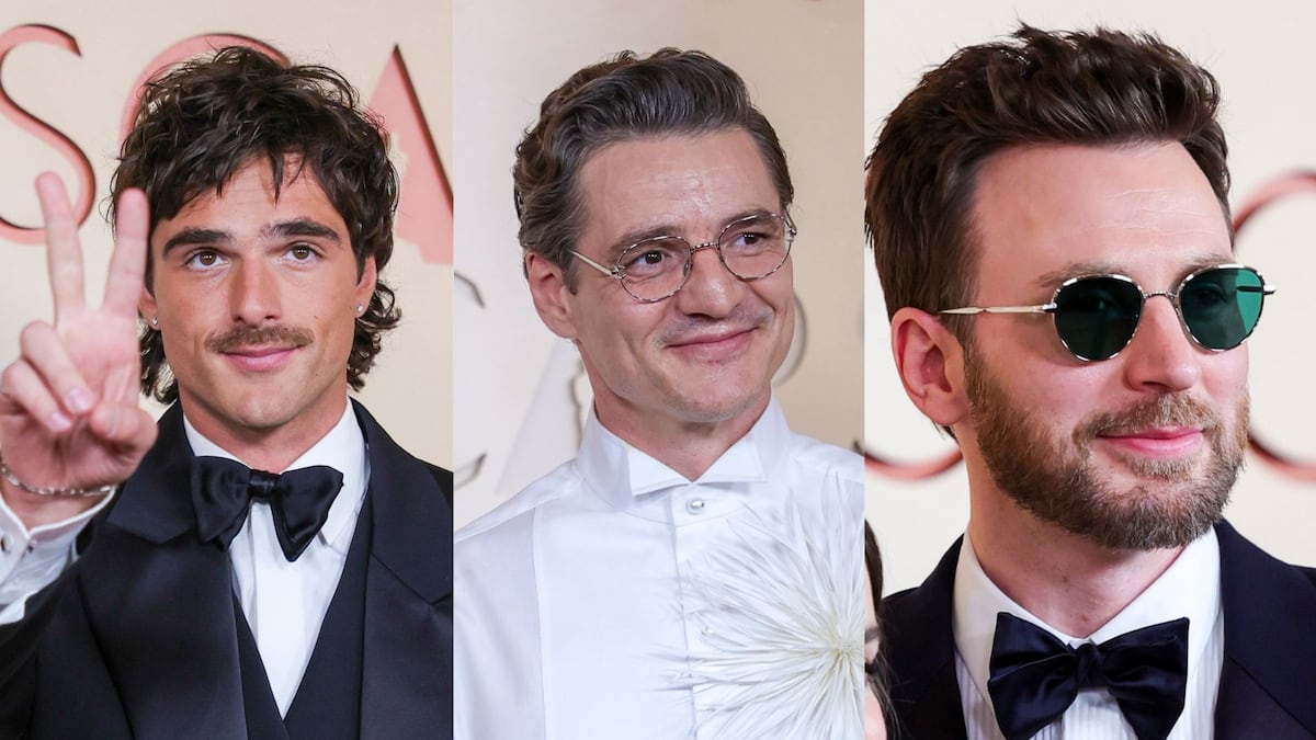 ¿Barba o bigote? Escoge tu bigotudo favorito de los premios Óscar