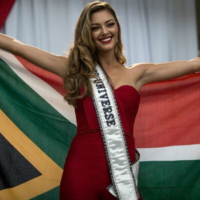 Miss Universo de visita a su país natal Sudáfrica