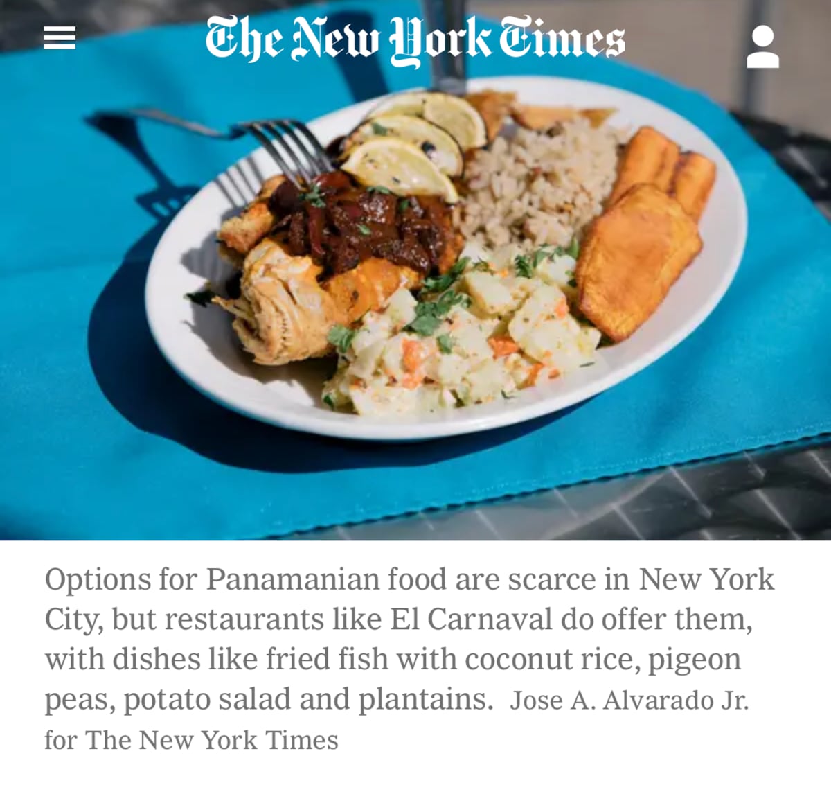 Restaurante de frituras y panadería panameña son reconocidos por The New York Times