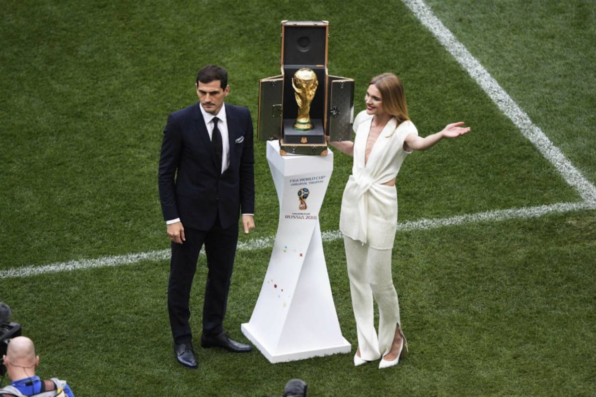 Las maletas de lujo de Louis Vuitton en la Copa Mundial