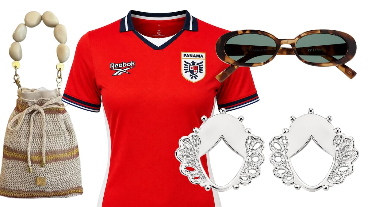 A mi sele, con amor: dos ‘looks’ con la camiseta y acentos hechos en Panamá
