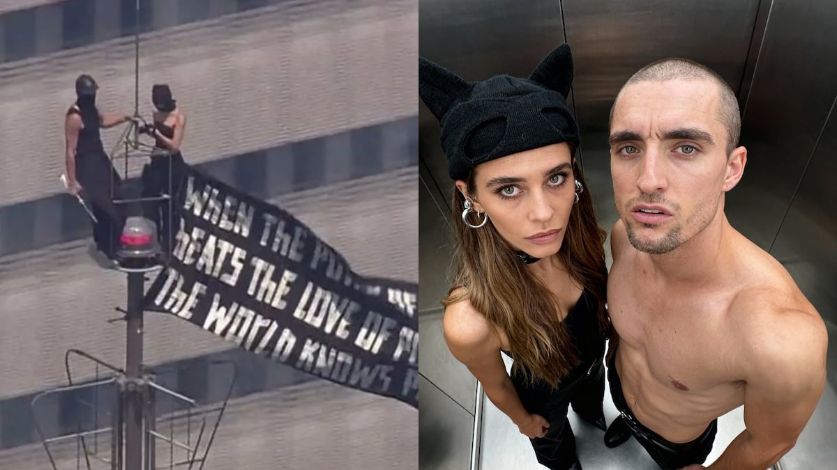¿Quiénes son Angela e Ivan, la pareja de escaladores que se comprometió en el Empire State Building?
