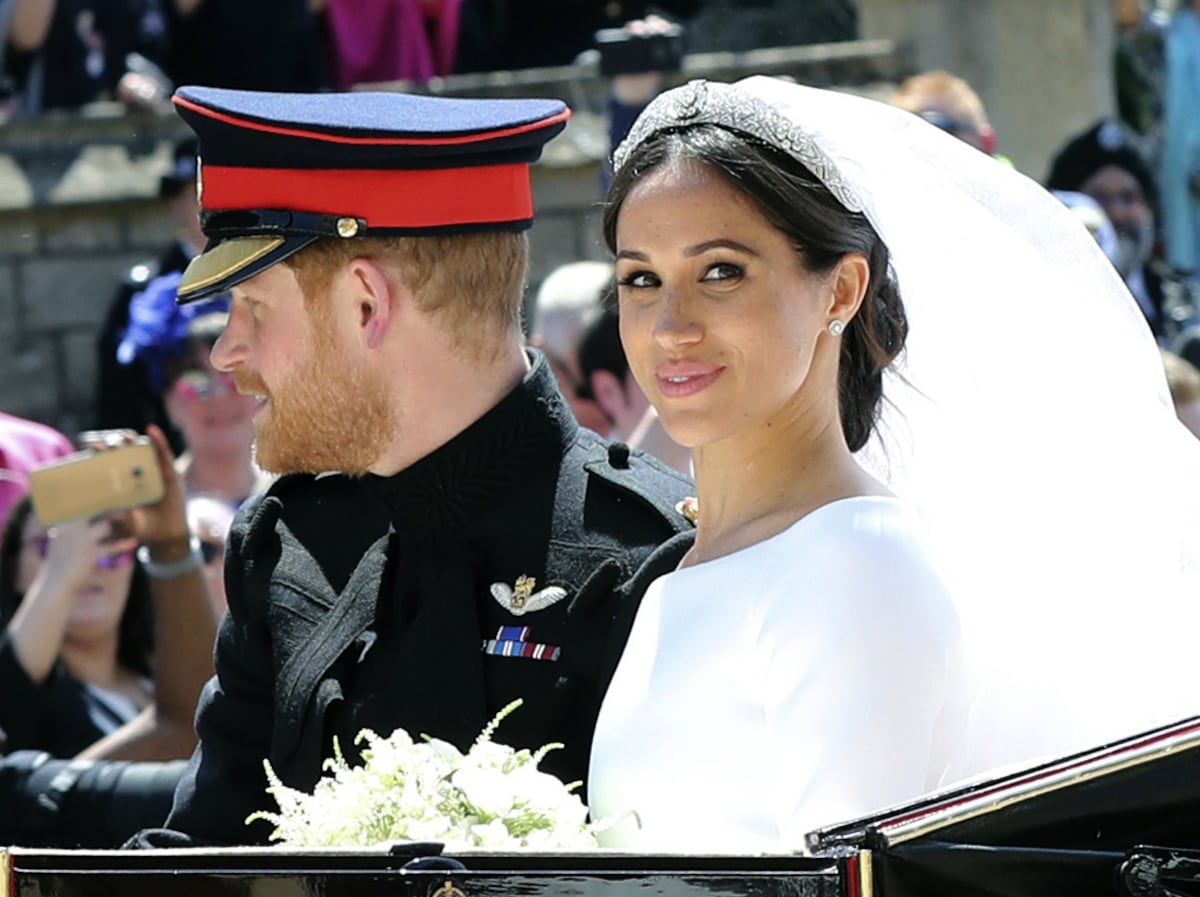 Al natural, el maquillaje de novia de Meghan