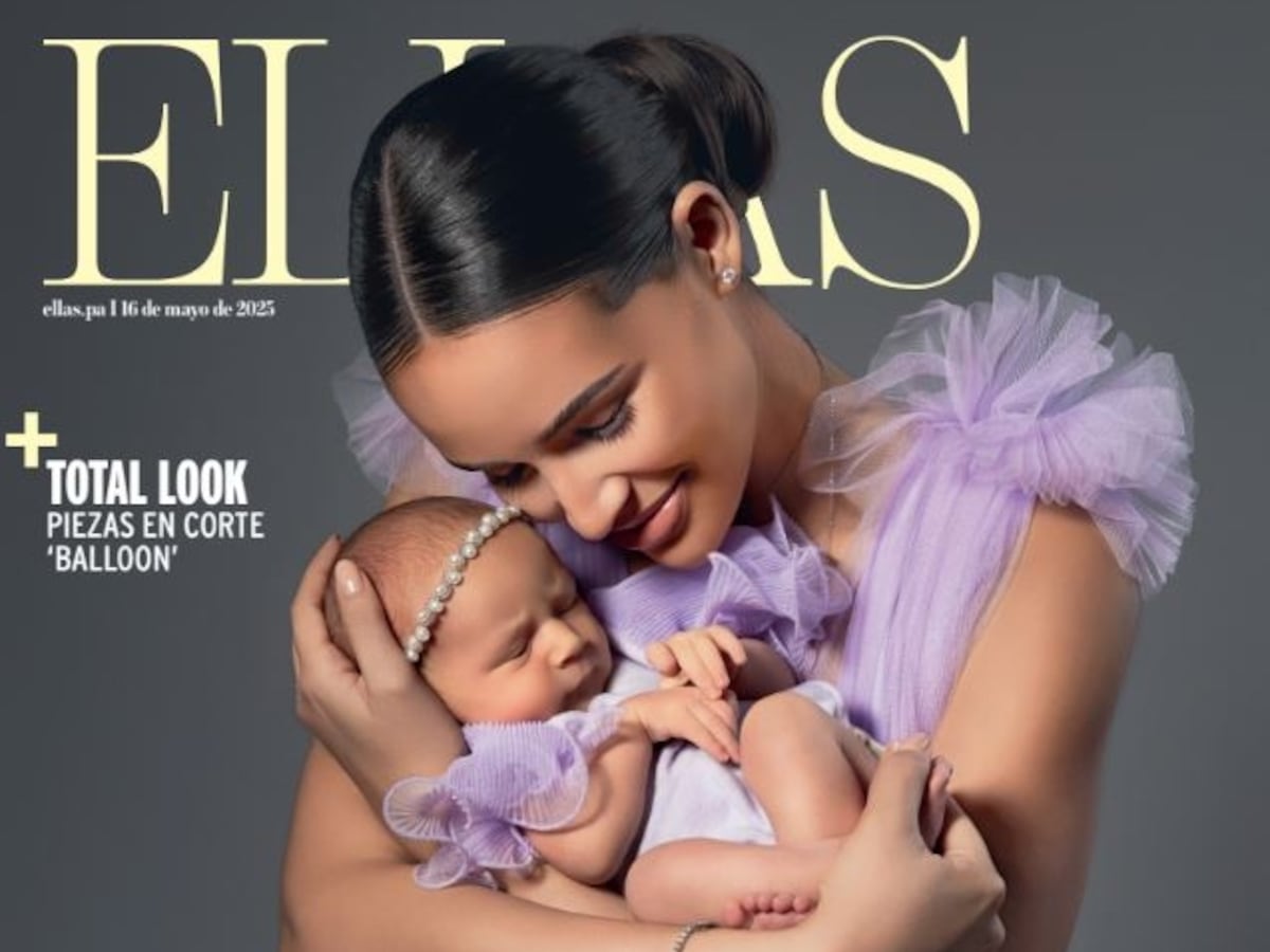 Sheldry Sáez y su bebé Bruna Angelina, por primera vez juntas en portada de ELLAS 