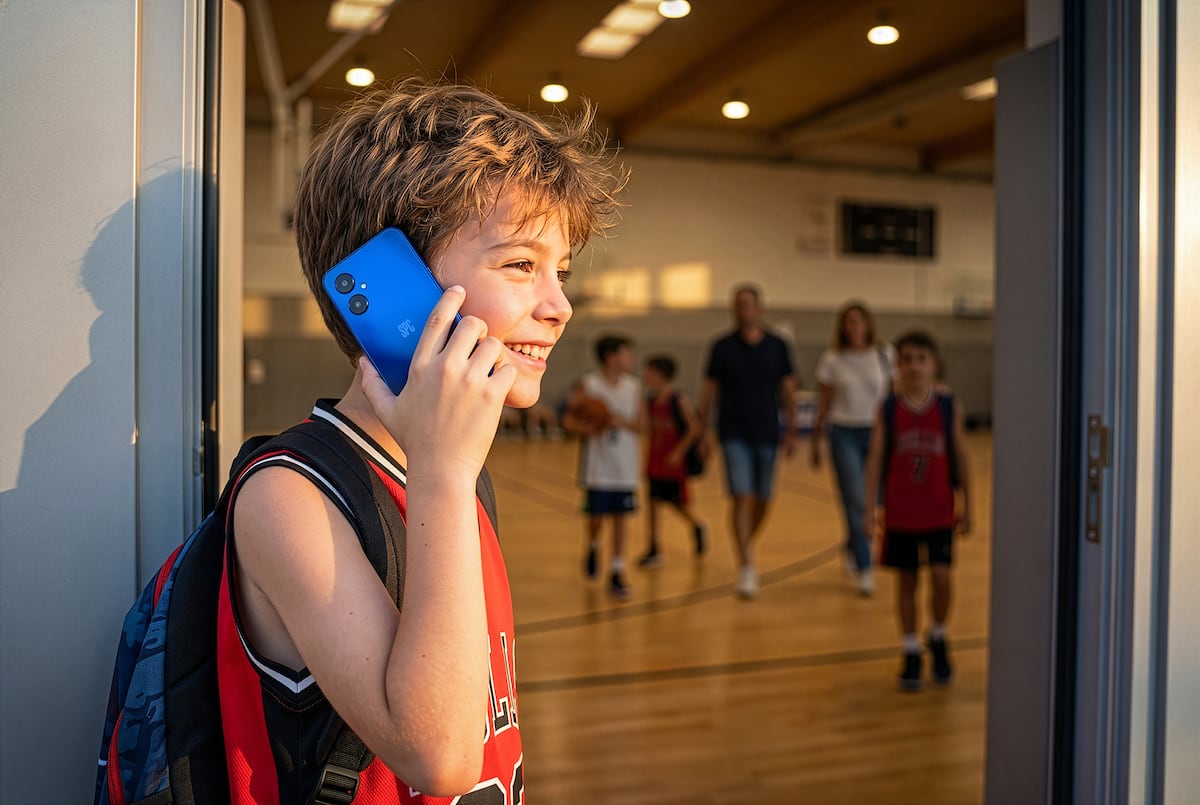 El primer celular de mi hijo: ¿a qué edad...?