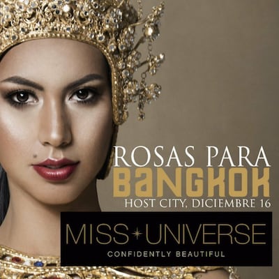 ¡Rosa Montezuma a Tailandia! Miss Universo 2018 ya tiene sede