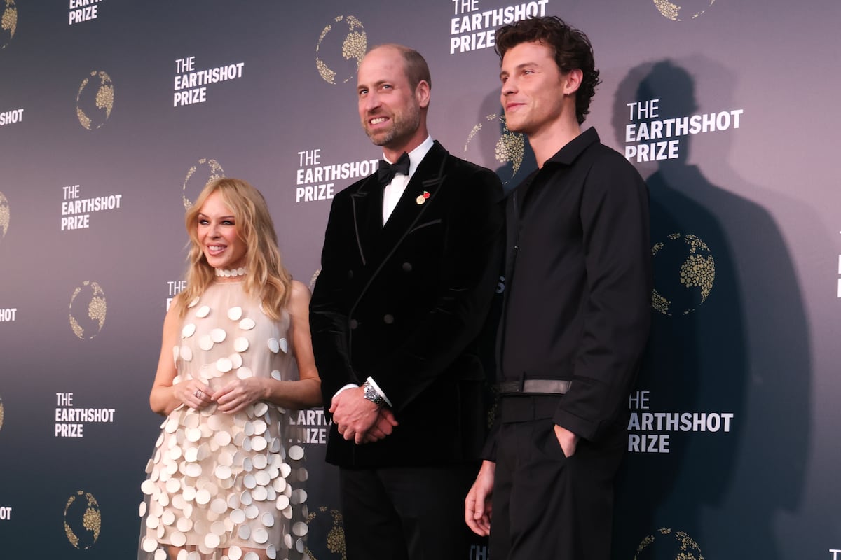 Así fue el encuentro del príncipe William con Anitta, Kylie Minogue y Shawn Mendes en los premios Earthshot 2025 en Río de Janeiro 