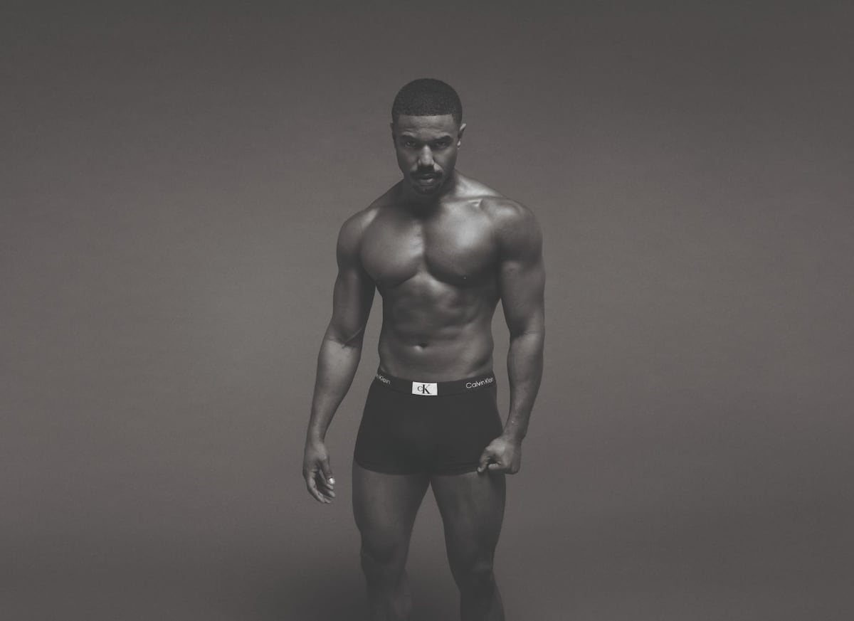 El actor Michael B. Jordan en sus Calvins para la nueva (y sexi) campaña de la marca
