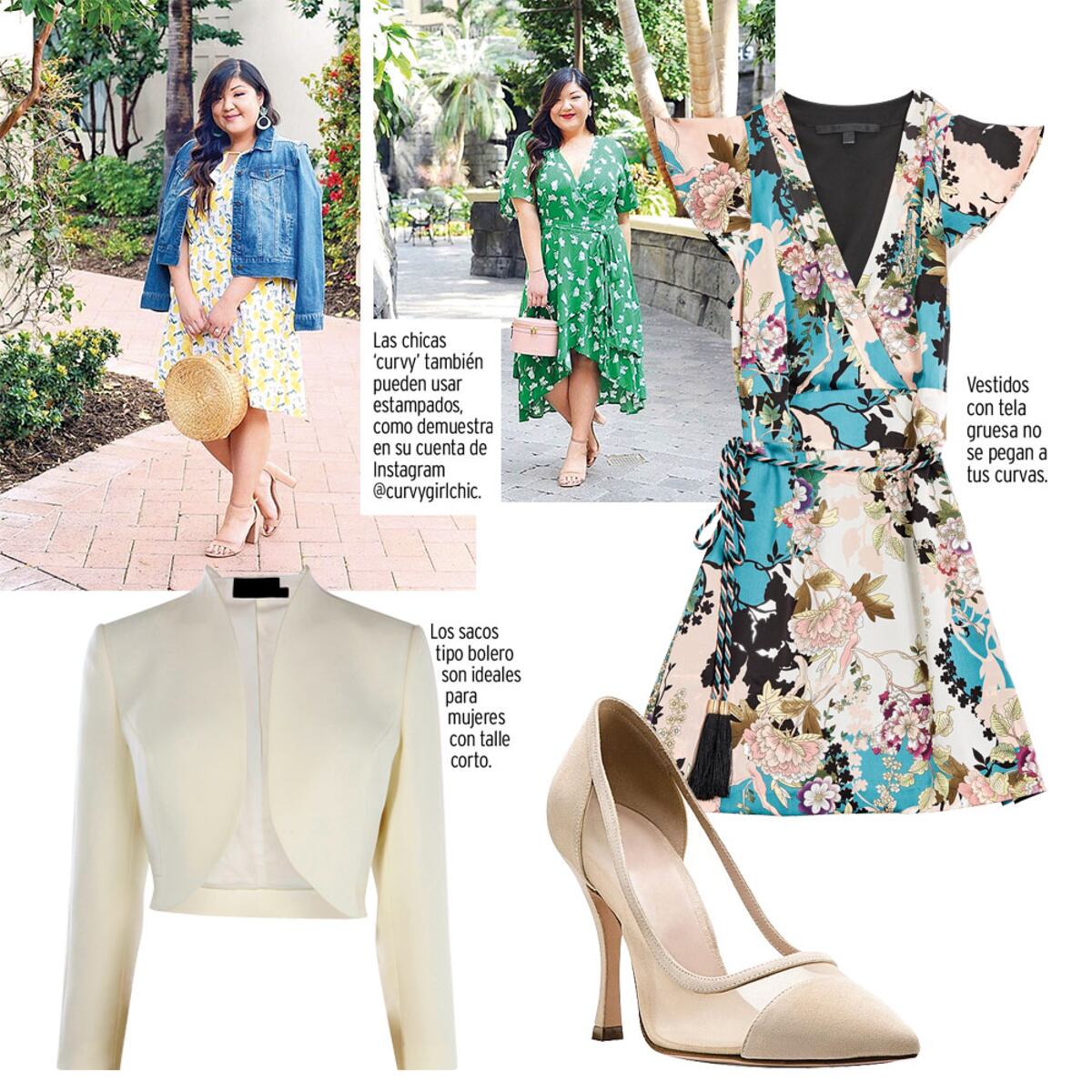 Bajita y ‘curvy’: abraza tu cuerpo