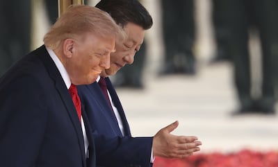 Costillas de res crujientes, pato asado y tiramisú: qué comieron Donald Trump y Xi Jinping en la cena de estado en China