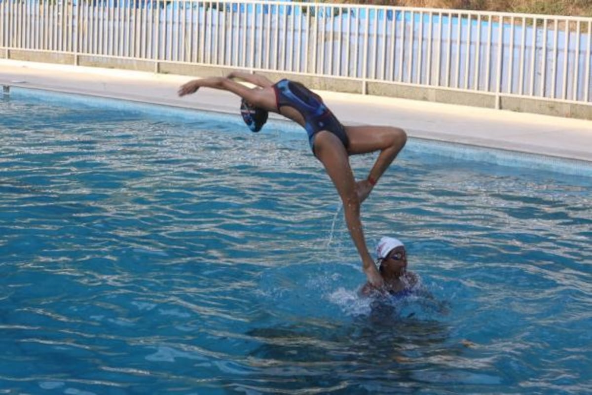 El club de nado sincronizado Synchro Panamá