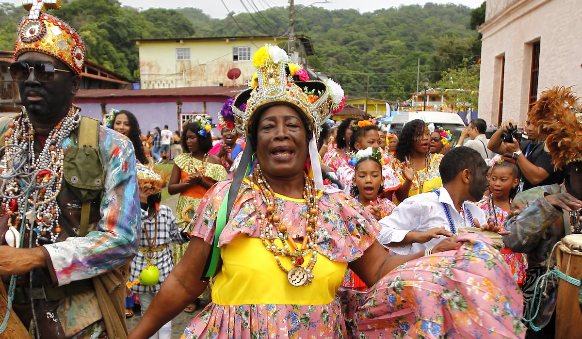 La reina Delia Barrera, la guardiana de la cultura congo en Portobelo