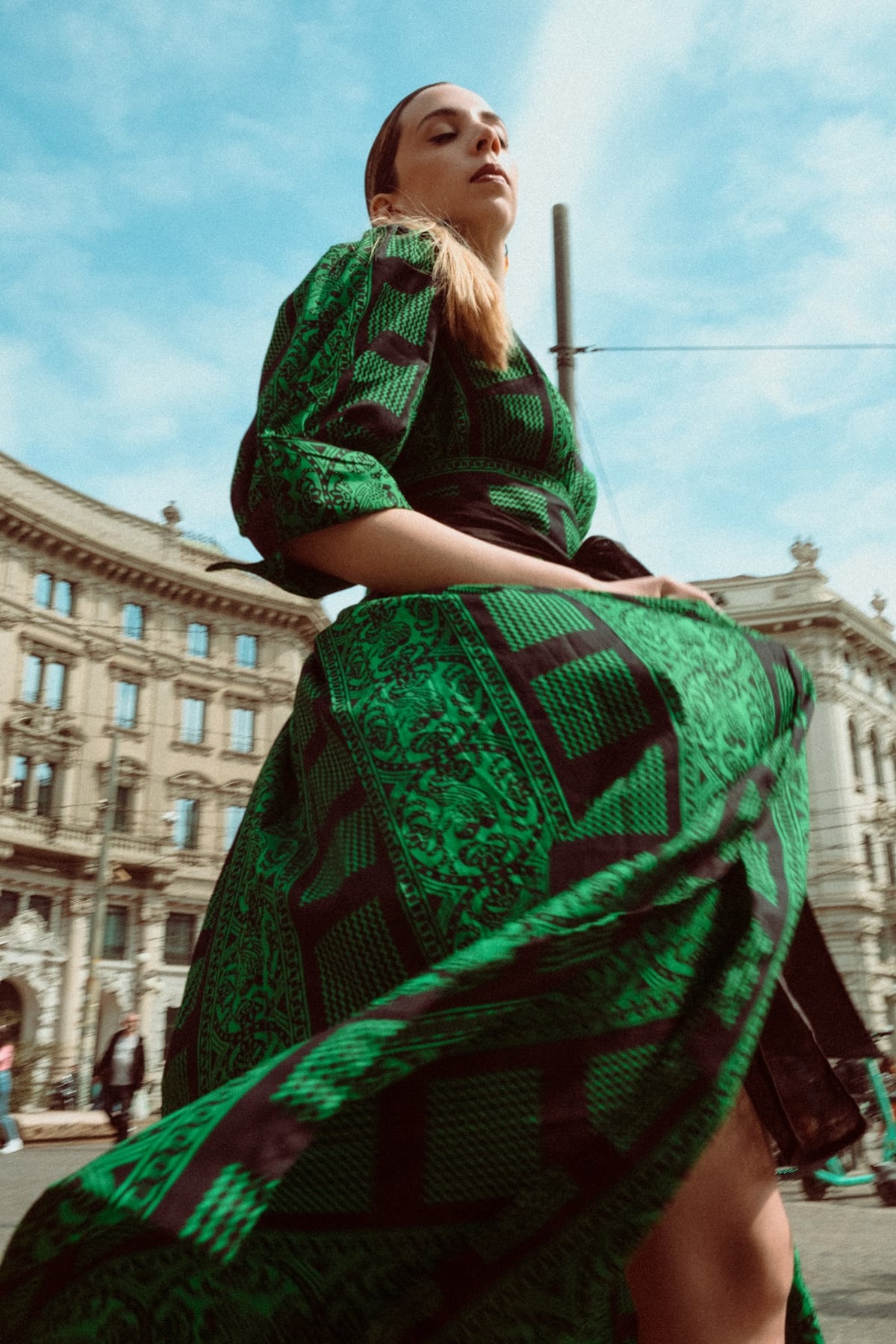 Moda panameña por las calles de Milán, Italia