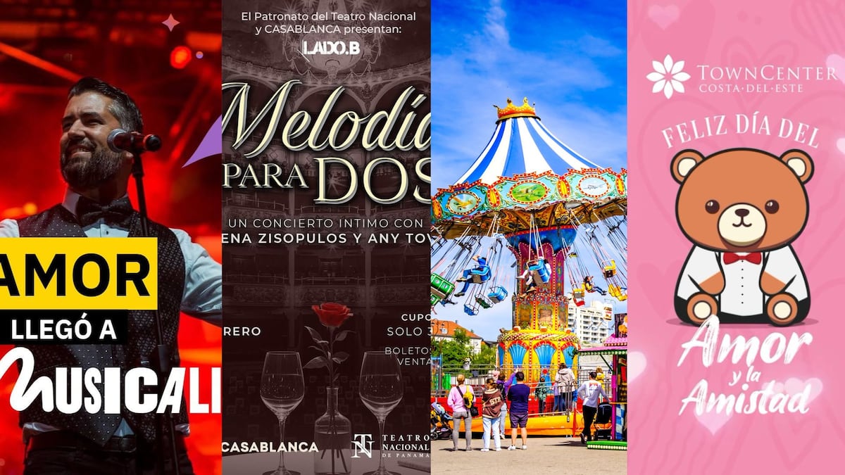 Cuatro ideas de citas para realizar en San Valentín en Panamá