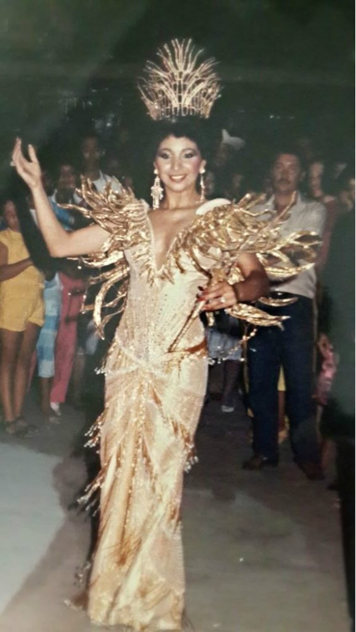 Doria de Marchena cuando fue Doria 1era en La Tablas