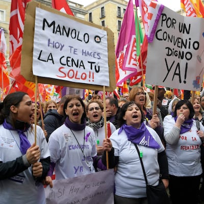 25 imágenes del Día Internacional de la Mujer