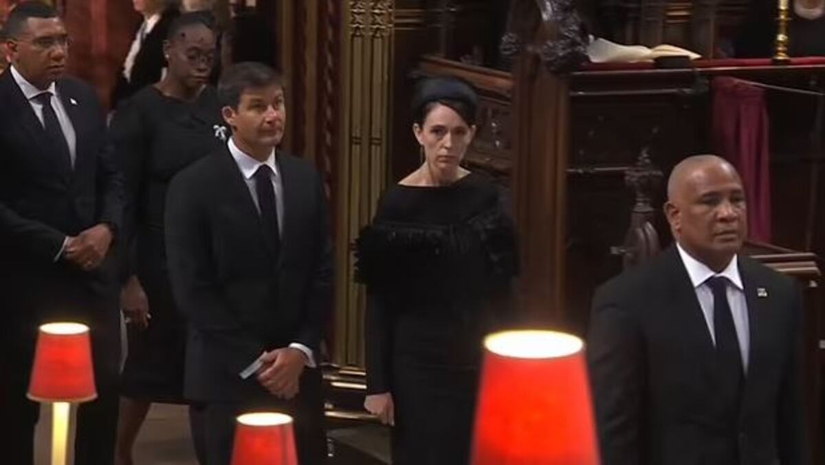 Invitados al funeral de la reina Isabel II en la capilla de Windsor