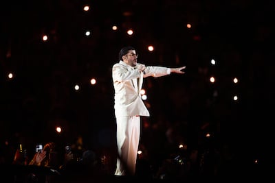 Bad Bunny fue el artista más escuchado en el mundo en Spotify en 2025