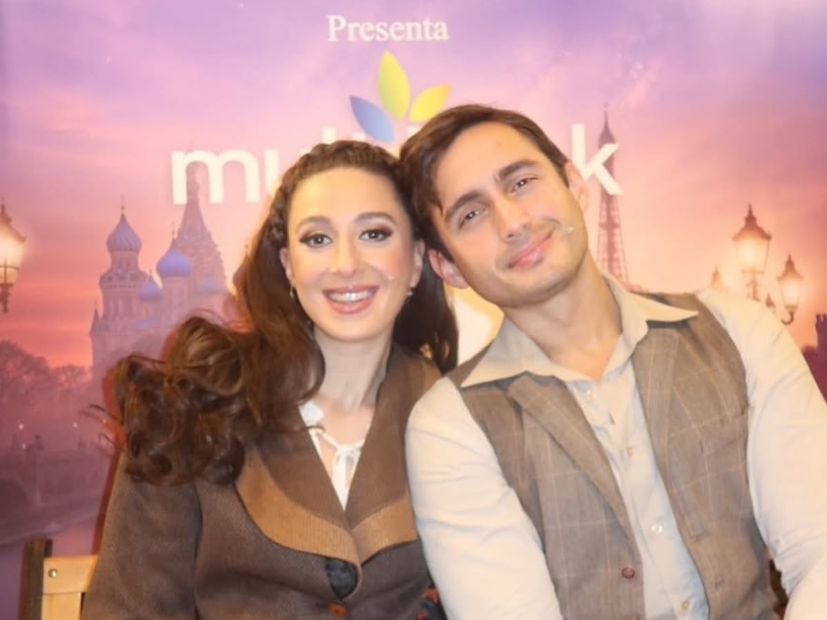 ‘Esta es la noticia más grande que hemos recibido’: los panameños Diego De Obaldía y Mafe Achurra protagonizaran funciones especiales de ‘Anastasia: El Musical’ en Argentina