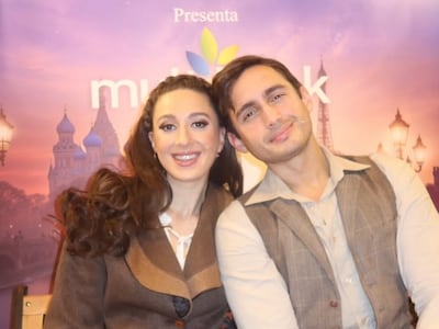 ‘Esta es la noticia más grande que hemos recibido’: los panameños Diego De Obaldía y Mafe Achurra protagonizaran funciones especiales de ‘Anastasia: El Musical’ en Argentina