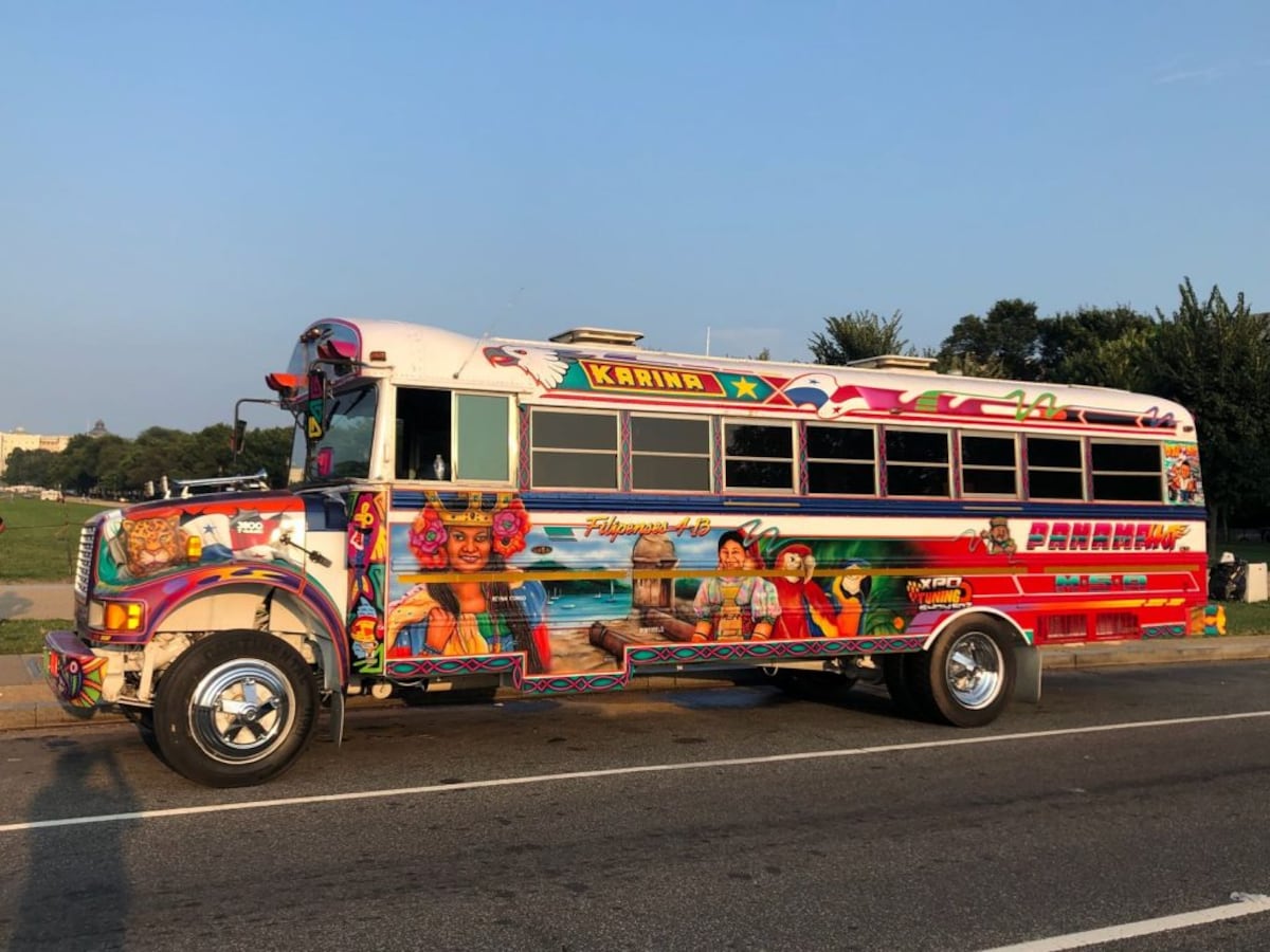 La historia del ‘diablo rojo’ que recorre las calles de Washington