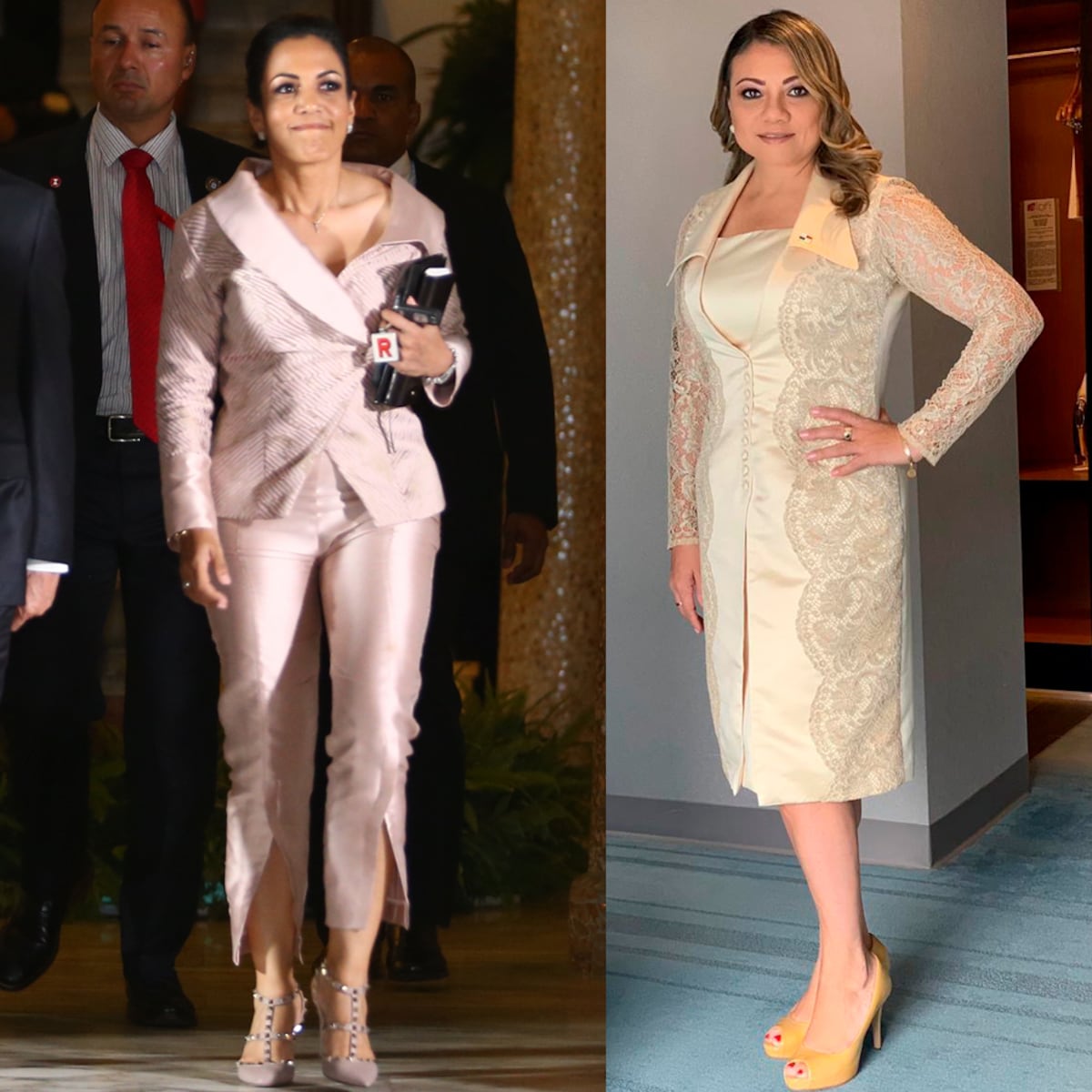 Diseño local en los vestidos de la toma de posesión de Nito Cortizo