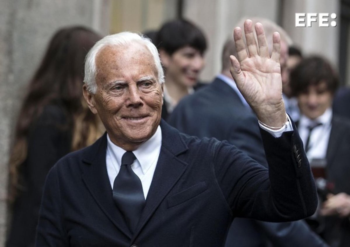 Milán decreta luto ciudadano por Armani y La Scala le dedicará su ballet inaugural