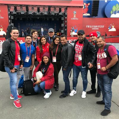 Los Patrones de la Cumbia ponen a bailar a fanáticos en Rusia
