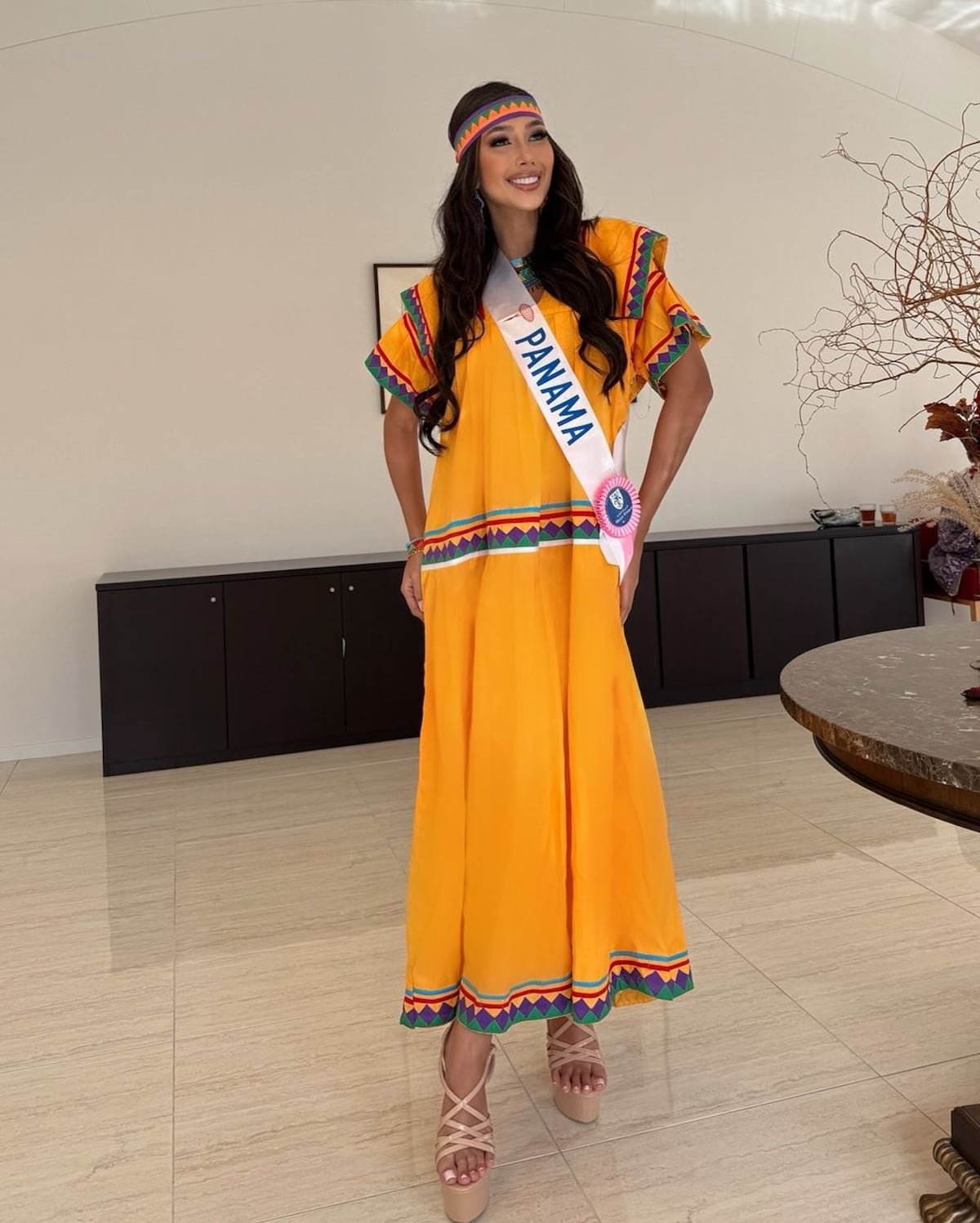 Liliam Ashby Barrera, primera finalista de Miss Universe Panamá 2024, se encuentra en Japón participando en Miss International