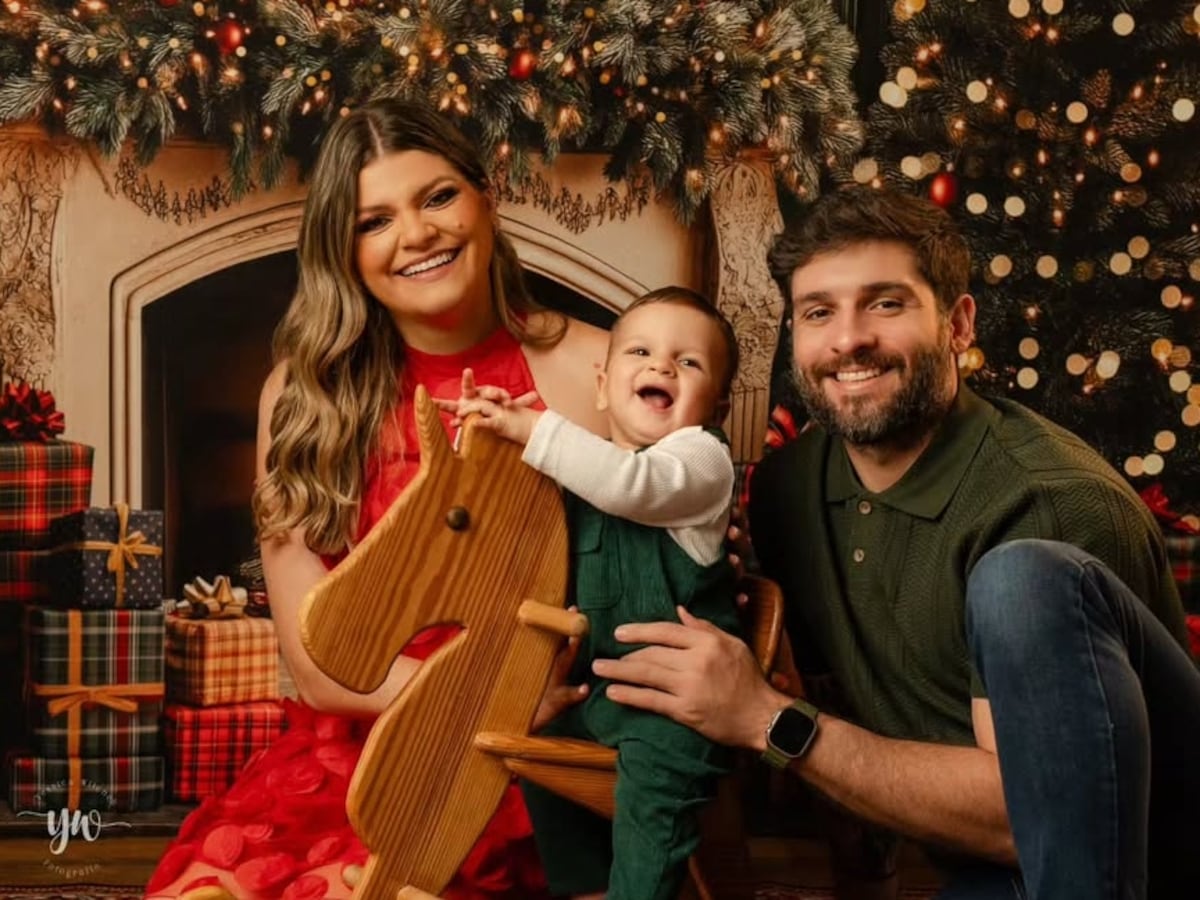 En Europa y con nieve, así  celebrará la presentadora Amanda Díaz su primera Navidad con su bebé