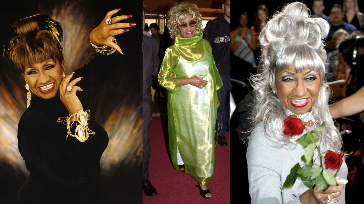 Celia Cruz y la moda: tres momentos icónicos para recordar en su centenario