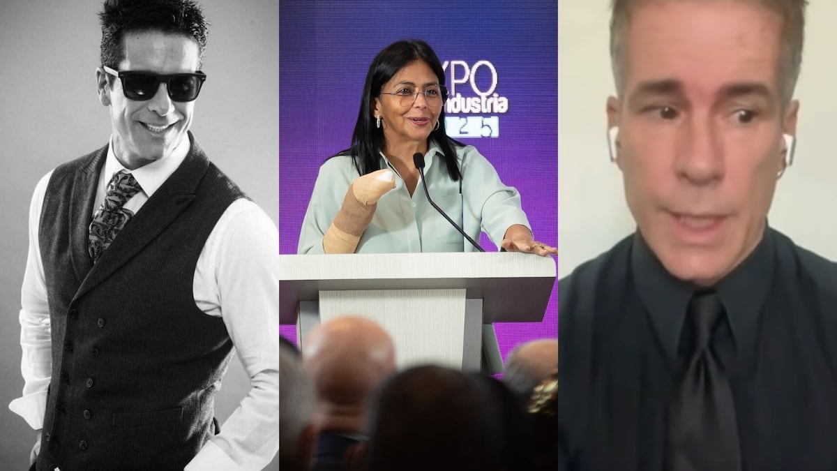 El actor venezolano Fernando Carrillo confirma que tuvo una relación amorosa con Delcy Rodríguez, la nueva presidenta de Venezuela