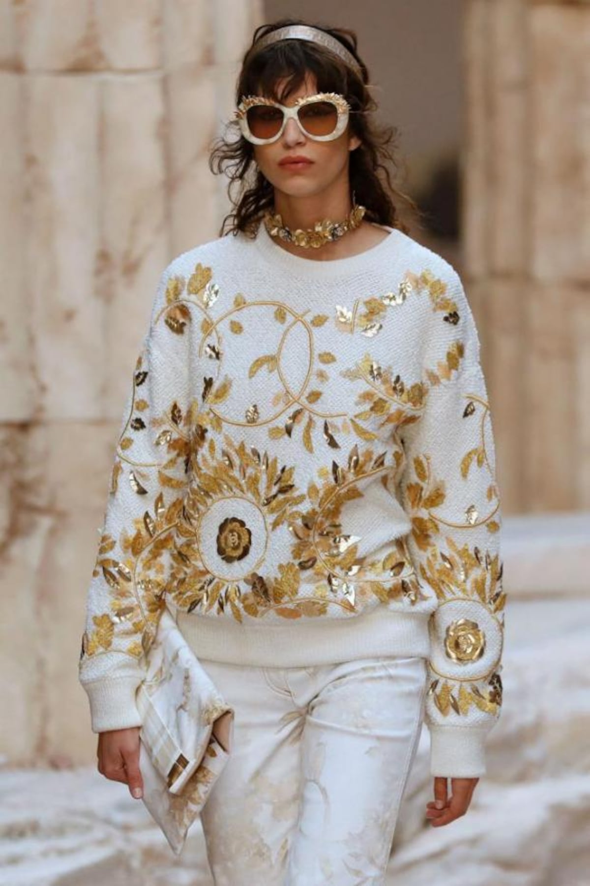 La antigua Grecia en la pasarela de Chanel