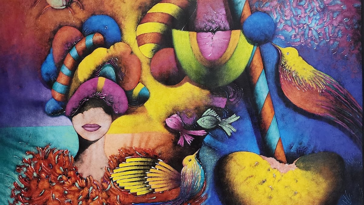 El artista chiricano Didasio De León, cambiando el mundo a través del color