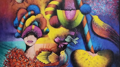 El artista chiricano Didasio De León, cambiando el mundo a través del color