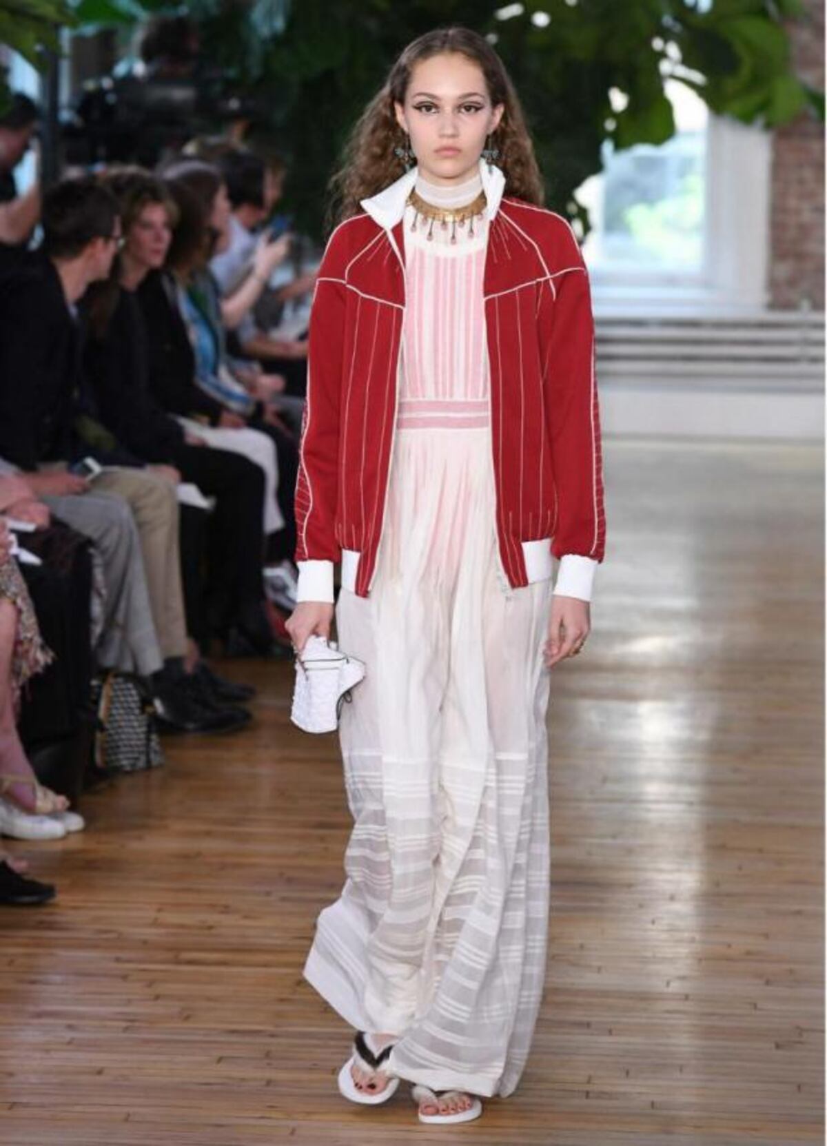 Onda deportiva en la colección ‘resort’ 2018 de Valentino.