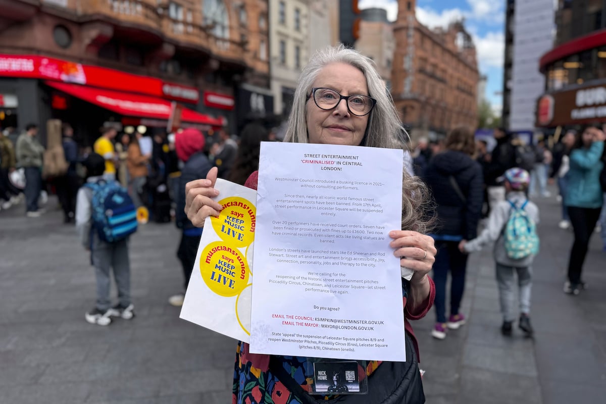 “El arte callejero no es un crimen”: Londres elimina las presentaciones artísticas de su plaza más mítica