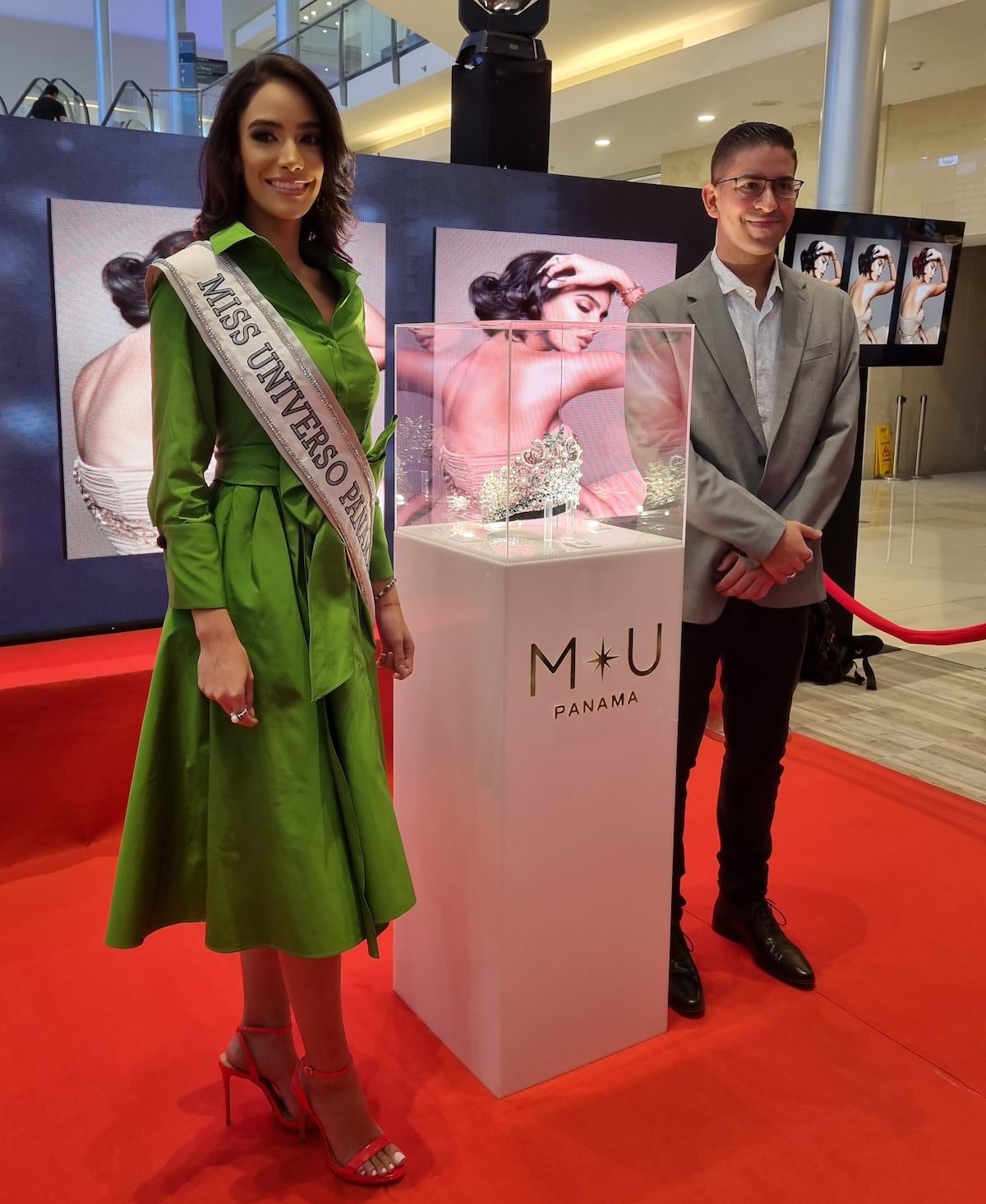 Una corona con mariposas y 185 perlas usará la nueva Miss Universo Panamá