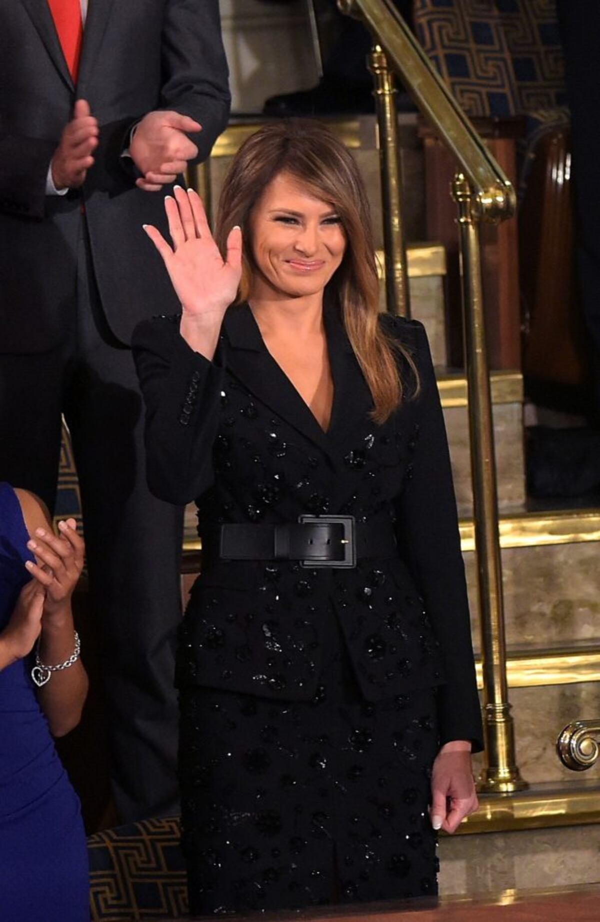 Melania Trump y sus atuendos más impresionantes en su primer año como primera dama
