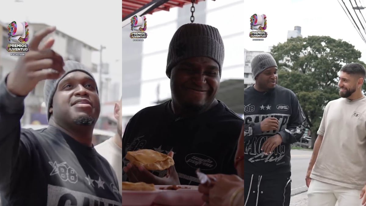 Hojaldres, barberías y escuelas: Sech recorre las calles de su infancia junto a Premios Juventud