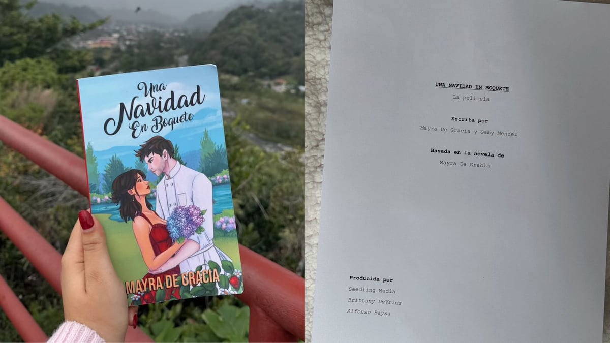 La novela ‘Una Navidad en Boquete’, de la autora panameña Mayra de Gracia, será adaptada al cine