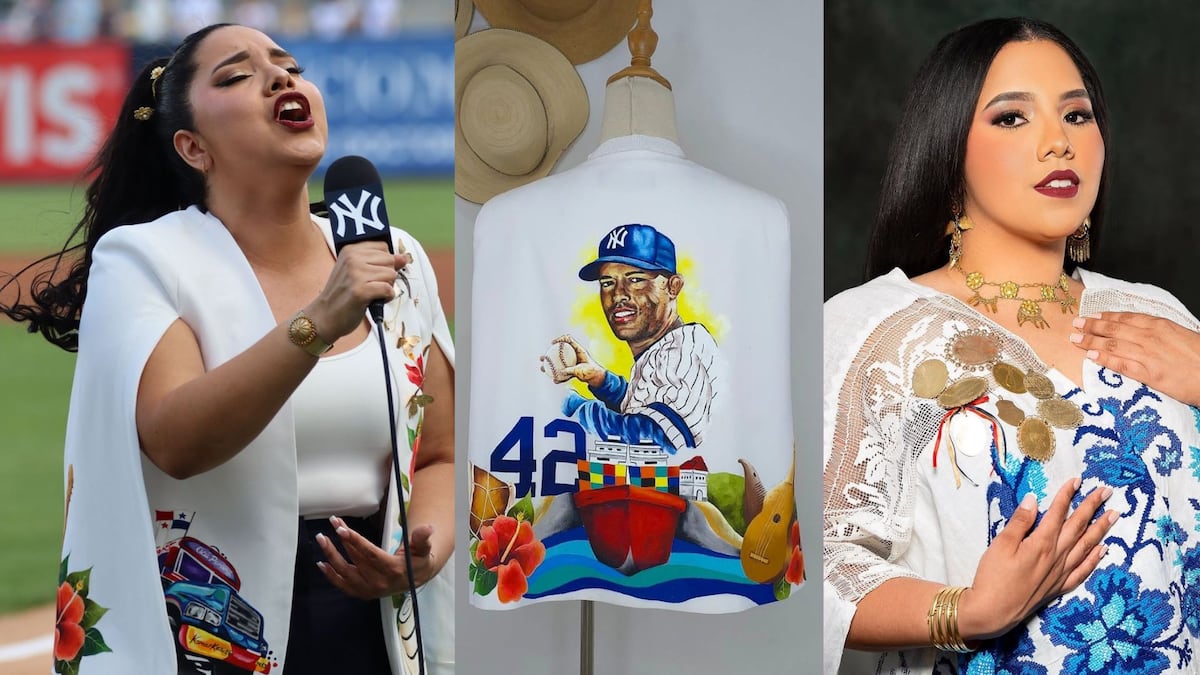 Andrea Barrios, la estudiante de Ingeniería Química, oriunda de Ocú, que interpretó el Himno en un partido de los Yankees contra Panamá 