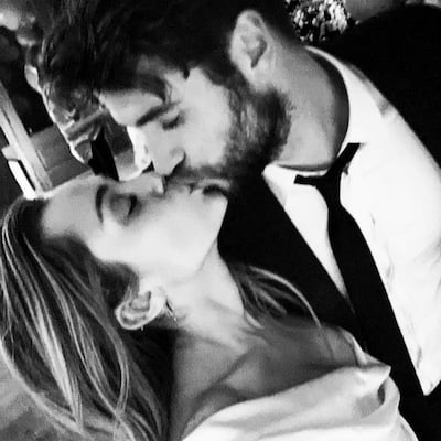 ¡Es oficial! Miley Cyrus se casó con Liam Hemsworth