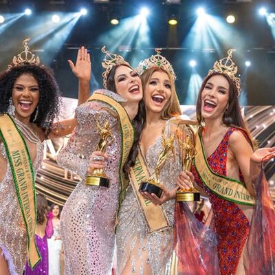 Dos candidatas a Miss Grand International dan positivo a Covid